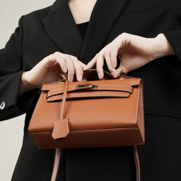 画板 4 Genuine Leather Mini Kelly Bag | Crossbody & Shoulder Handbag for Women