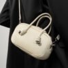 画板 4 Minimalist Leather Shoulder Bag | Designer Cowhide Handbag & Crossbody