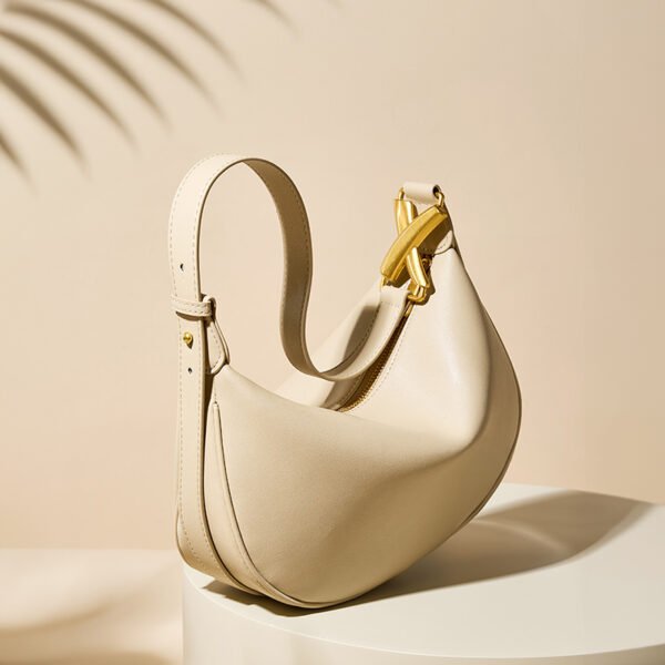 Leather Dumpling Shoulder Bag – Women’s Underarm Crossbody