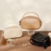 画板 4 Leather Woven Crossbody Bag – Women’s Summer Shoulder Purse
