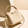 画板 5 Genuine Leather Bucket Bag | Chic Minimalist Shoulder & Crossbody Handbag