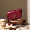 Fashionable Versatile Saddle Bag — Early Autumn Small Designer Leather Crossbody