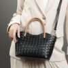 画板 5 Woven Leather Shoulder Bag | New Arrival Minimalist Tote Crossbody Bag