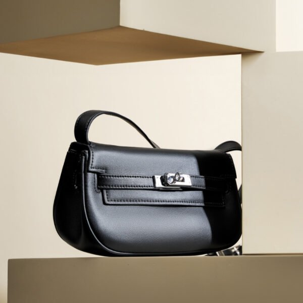 画板 6 Genuine Leather Kelly & Saddle Bag 2-in-1 | Mini Shoulder & Crossbody