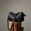 Vintage Soft Leather Shoulder Bag — Mahjong Underarm Crossbody