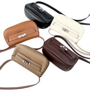 画板 7 Genuine Leather Kelly & Saddle Bag 2-in-1 | Mini Shoulder & Crossbody