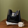 Leather Bucket Shoulder Bag — Vintage Arc Design Tote