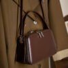Leather Commuter Small Box Bag — Chic Everyday Crossbody