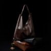 Vegetable Tanned Leather Large Tote Bag — Commuter Shoulder Bag