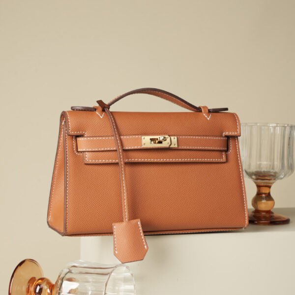 画板 8 Genuine Leather Mini Kelly Bag | Crossbody & Shoulder Handbag for Women