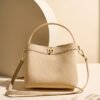 画板 8 Genuine Leather Bucket Bag | Chic Minimalist Shoulder & Crossbody Handbag