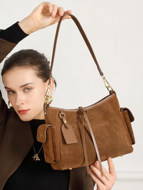 Genuine Leather Tote Bag — Vintage Mallard Style Premium Design