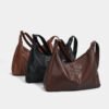 PU Tote Handbag — Soft, Large-Capacity Urban Style for Everyday Use