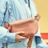 主图-02 Genuine Leather Saddle Bag — Trendy Crossbody & Waist Bag for Women