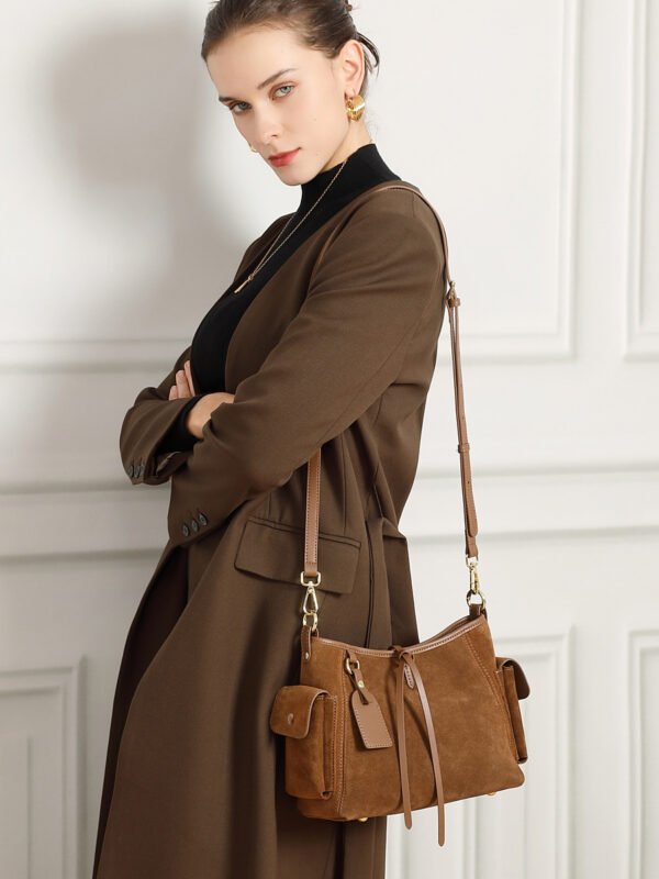 Genuine Leather Tote Bag — Vintage Mallard Style Premium Design