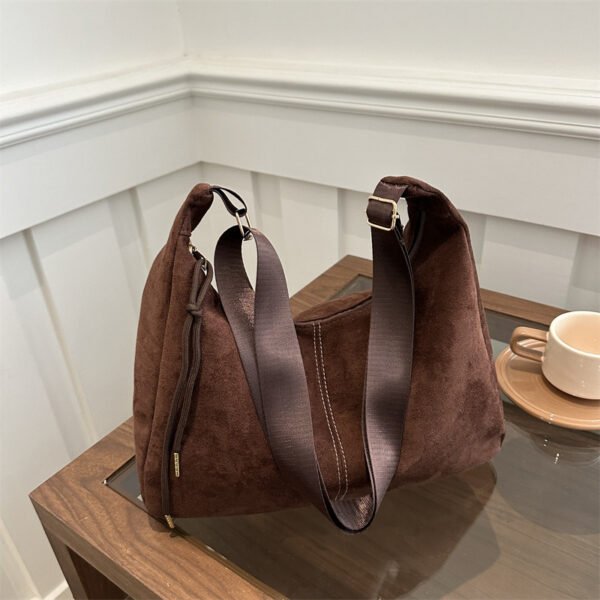 主图-04 PU Underarm Tote Bag — Minimal Urban Retro Shoulder & Crossbody Bag