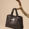 主图-04 Genuine Leather Minimalist Platinum Tote Bag — Elegant Everyday Luxury