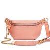 主图-05 Genuine Leather Saddle Bag — Trendy Crossbody & Waist Bag for Women