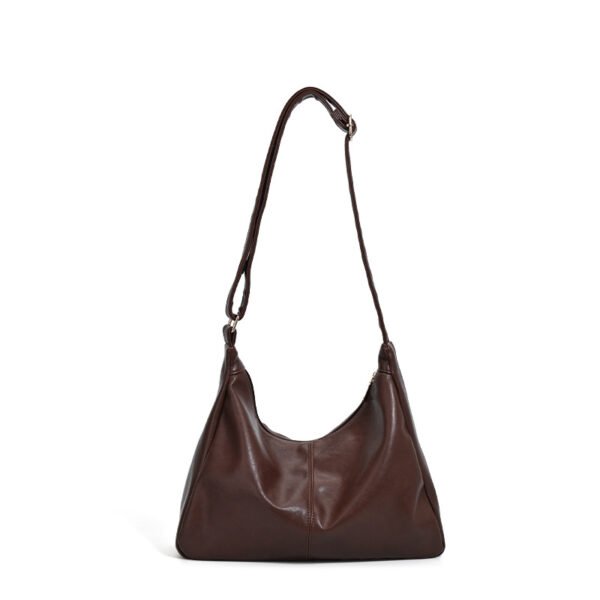 PU Tote Handbag — Soft, Large-Capacity Urban Style for Everyday Use