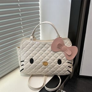 主图-06 PU Hello Kitty Tote Backpack Bag — Cute, Versatile & Spacious