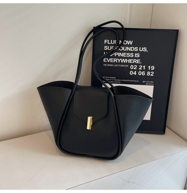 主图-06 PU Underarm Tote Bag with Insert — Large Capacity Urban Crossbody & Shoulder Bag