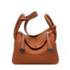 主图-15 PU Litchi-Texture Boston Handbag — Structured & Stylish Everyday Carry