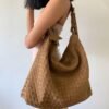 详情-03 Suede Woven Tote Bag — Soft Texture & Large Capacity