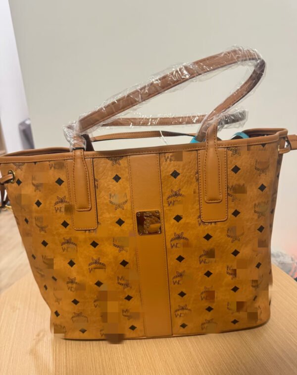 详情-03 PU Mother & Child Tote Bag Set — Large Capacity Shopping & Mommy Bag