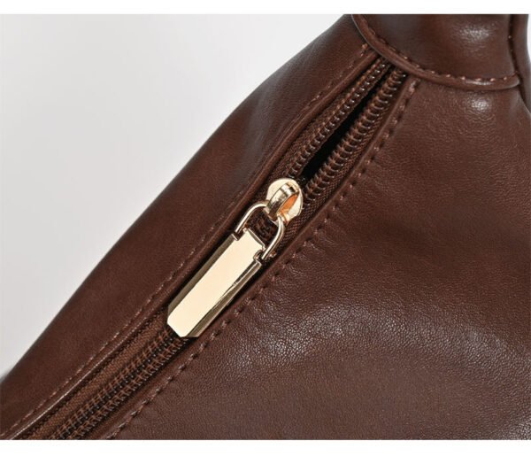 PU Tote Handbag — Soft, Large-Capacity Urban Style for Everyday Use