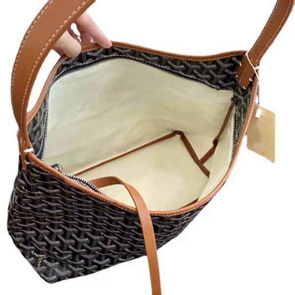 详情-08 PU Printed Double-Sided Tote Bag — Versatile Daily Carry