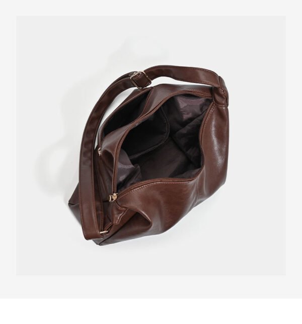 PU Tote Handbag — Soft, Large-Capacity Urban Style for Everyday Use