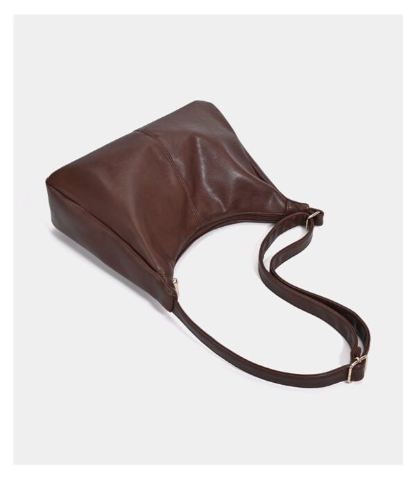 PU Tote Handbag — Soft, Large-Capacity Urban Style for Everyday Use