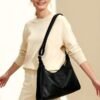 PU Tote Handbag — Soft, Large-Capacity Urban Style for Everyday Use