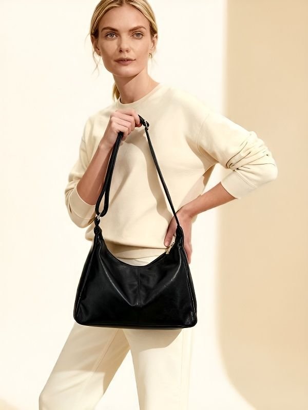 PU Tote Handbag — Soft, Large-Capacity Urban Style for Everyday Use