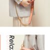 详情-42 Genuine Leather Saddle Bag — Trendy Crossbody & Waist Bag for Women