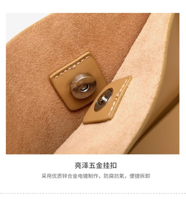 Genuine Leather Tote Bag — Large Capacity Work & Commuter Bag for Women