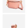 详情-49 Genuine Leather Saddle Bag — Trendy Crossbody & Waist Bag for Women