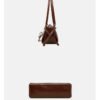 详情-59 Retro Moto-Style Leather Baguette Handbag — Belt-Detail Edge & Urban Cool