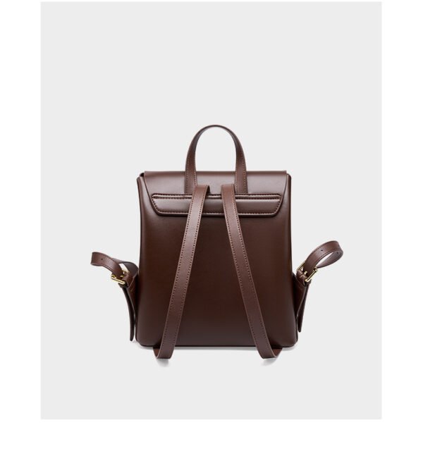 Genuine Leather Anti-Theft Backpack — Large Capacity Vintage Style