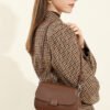 主图-02 Genuine Leather Crossbody Bag — Forest-Inspired Soft Vintage Design