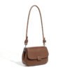 主图-07 Genuine Leather Crossbody Bag — Forest-Inspired Soft Vintage Design