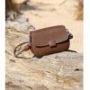 详情-42 Genuine Leather Crossbody Bag — Forest-Inspired Soft Vintage Design