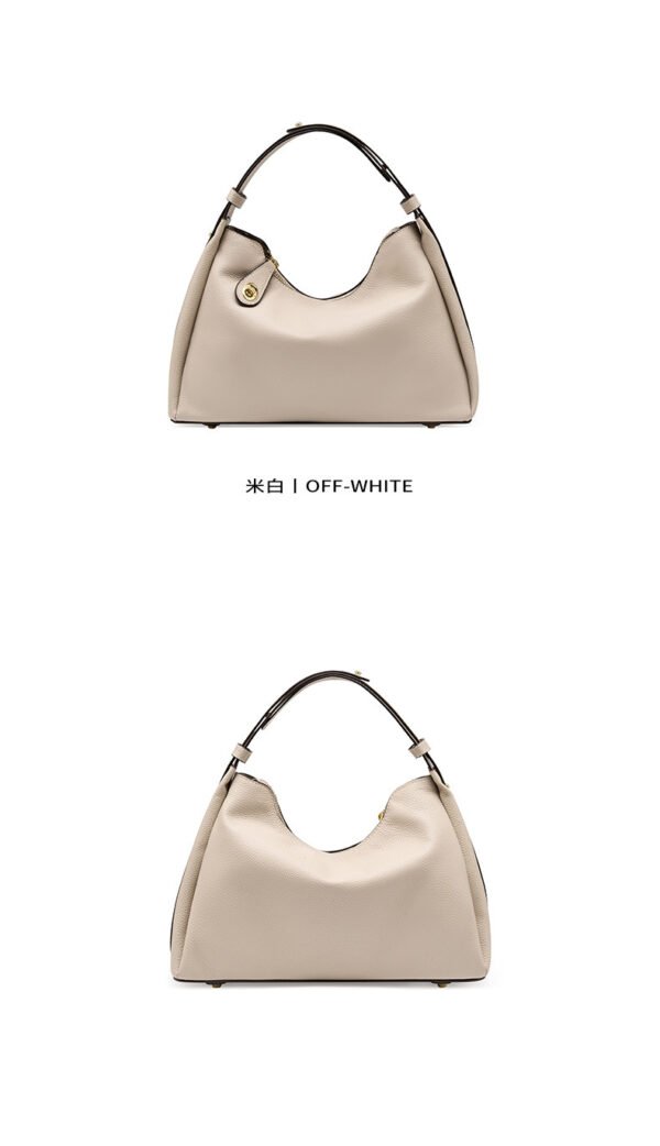 Genuine Leather Messenger Bag — Elegant Vintage Shoulder & Crossbody Design