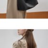 Top-Grain Leather Bucket Bag 2026 New Style Minimalist Commuting Genuine Leather Women‘s Handbag Handheld Vegetable Basket Bag Crossbody Bag